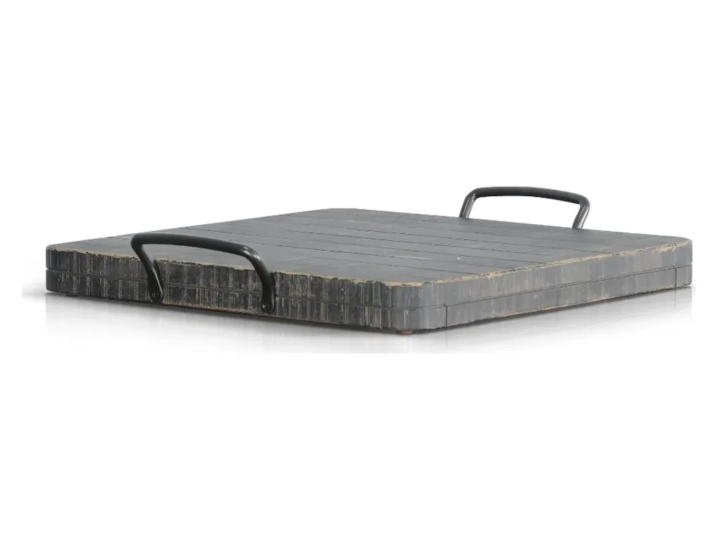 Black Sand Ottoman Tray - Alternative View