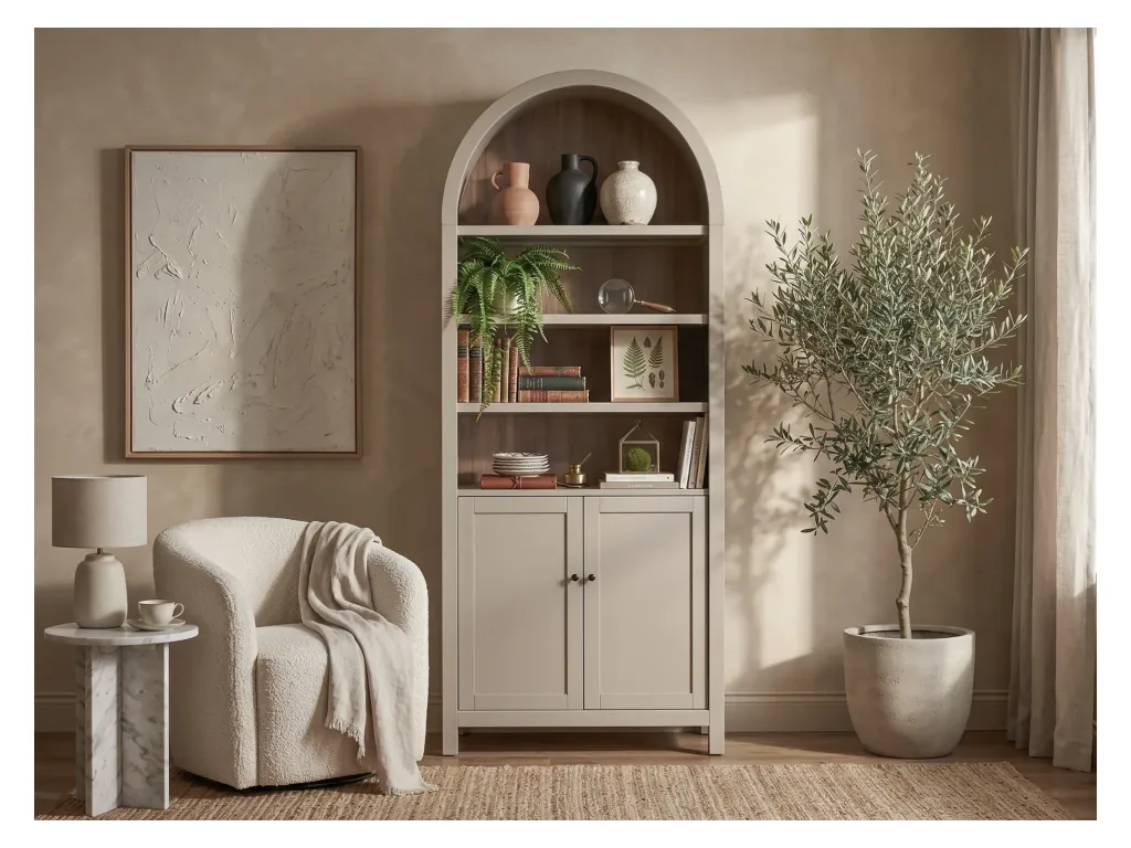 Display Cabinet With Doors