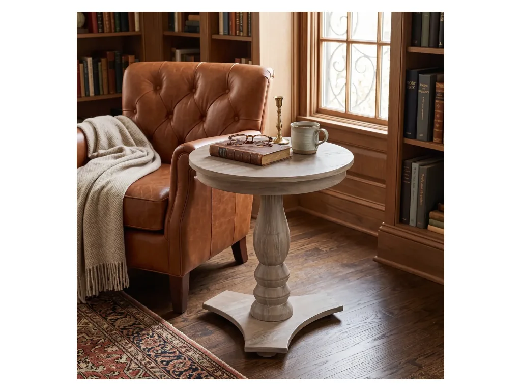 Bijou Round Accent Table