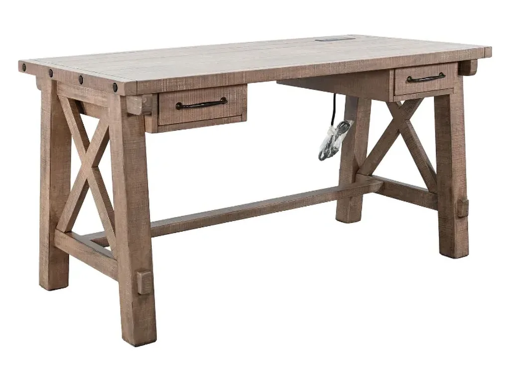 Vivian Writing Desk With Power Plug - Alternative View