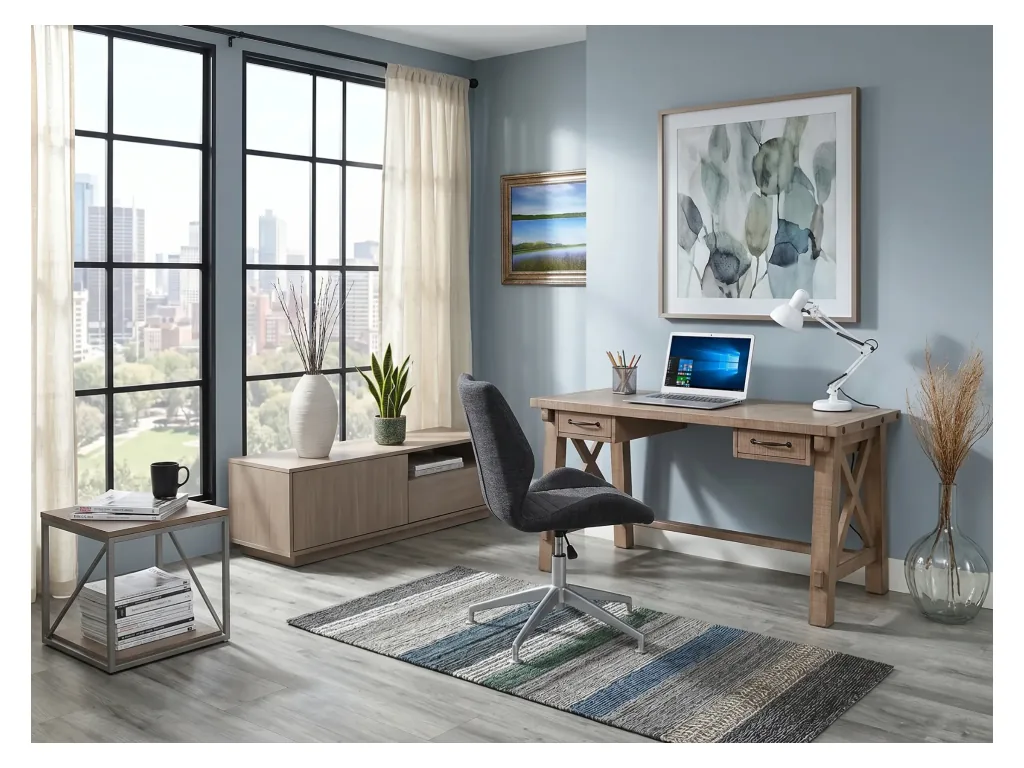 Vivian Writing Desk With Power Plug
