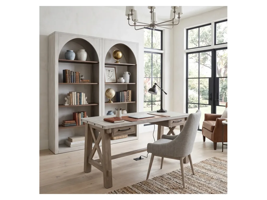 Rowan Writing Desk With Power Plug