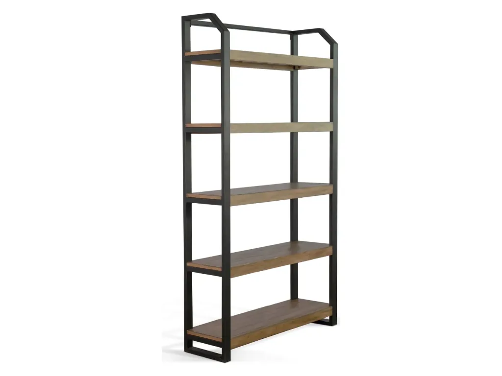 Bookcase With Metal Frame