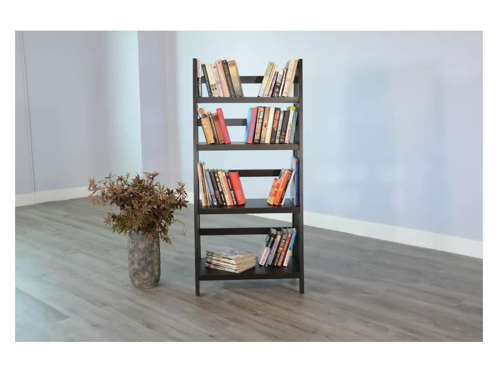 60"H Folding Bookcase