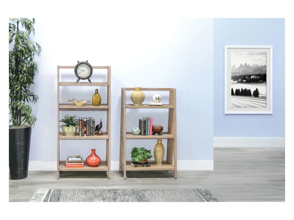60"H Folding Bookcase