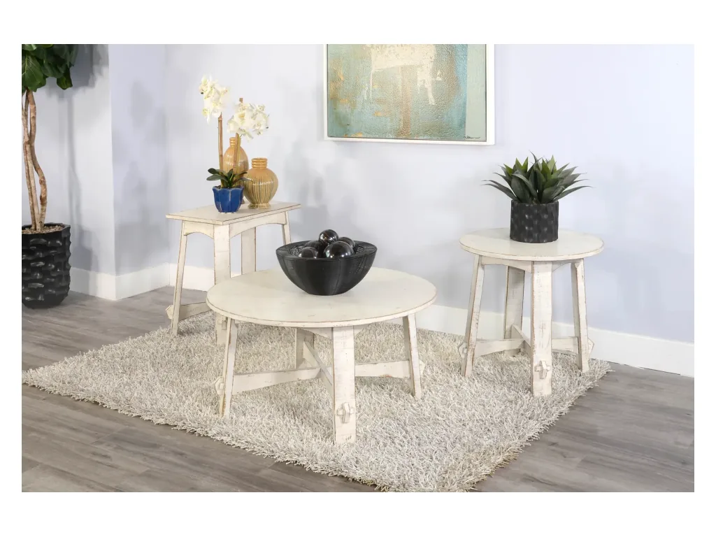 Marina White Sand Coffee Table