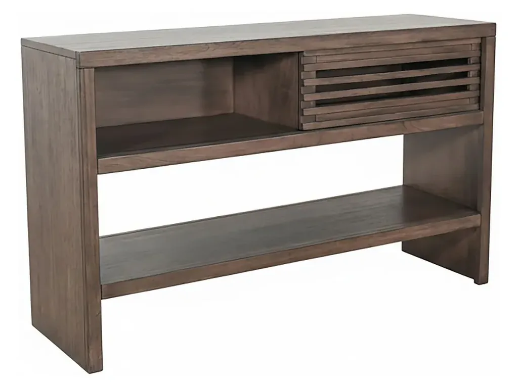 Sofa Table With Sliding Door - Alternative View