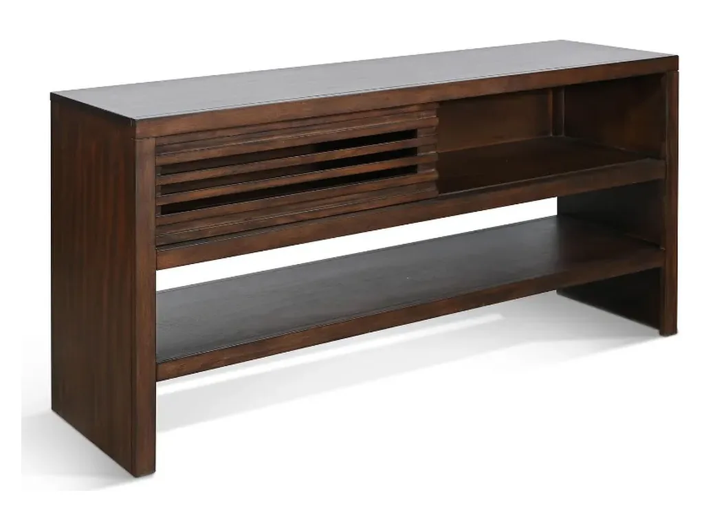 Sofa Table With Sliding Door - Alternative View
