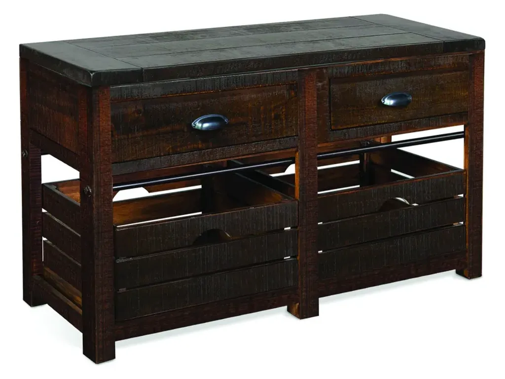 Homestead Sofa/ Media Table - Alternative View