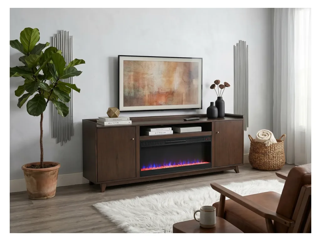 Jane Console With Fireplace Insert Option
