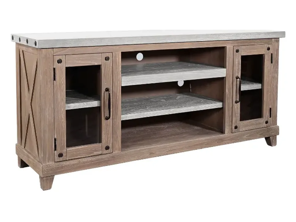 Rowan 64" Media Console With Optional Fireplace Insert (2001) - Alternative View