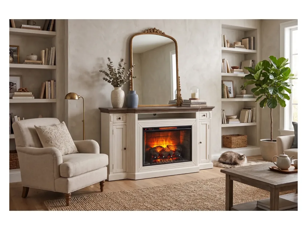 TV Console Only Without Slates (3666-FPI Sold Separately)