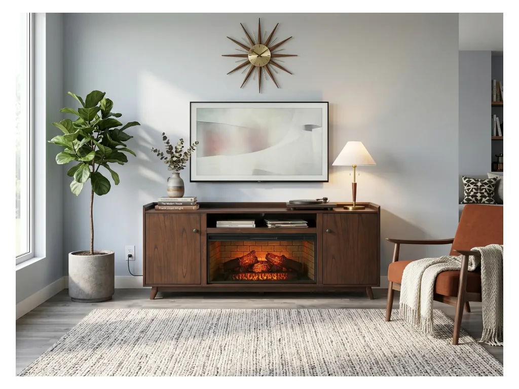 42" Log Fireplace Insert