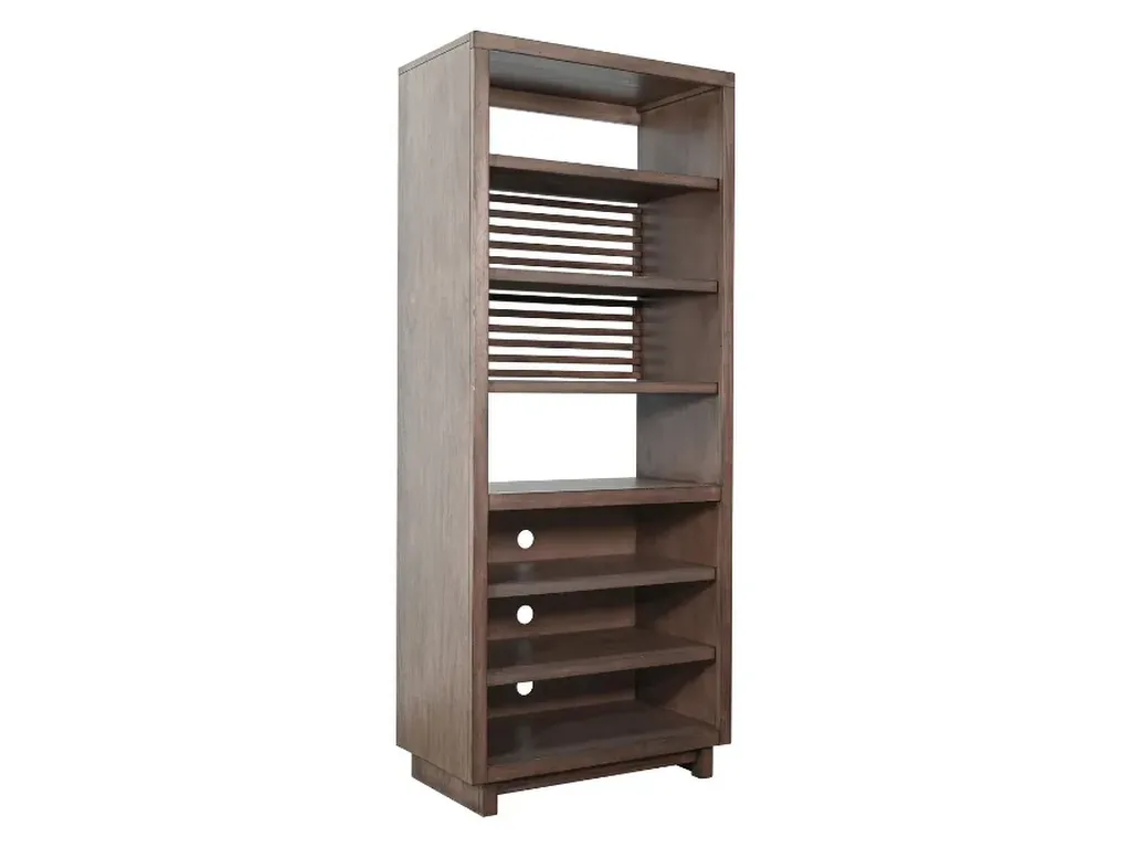 Slat Media Pier Cabinet - Alternative View