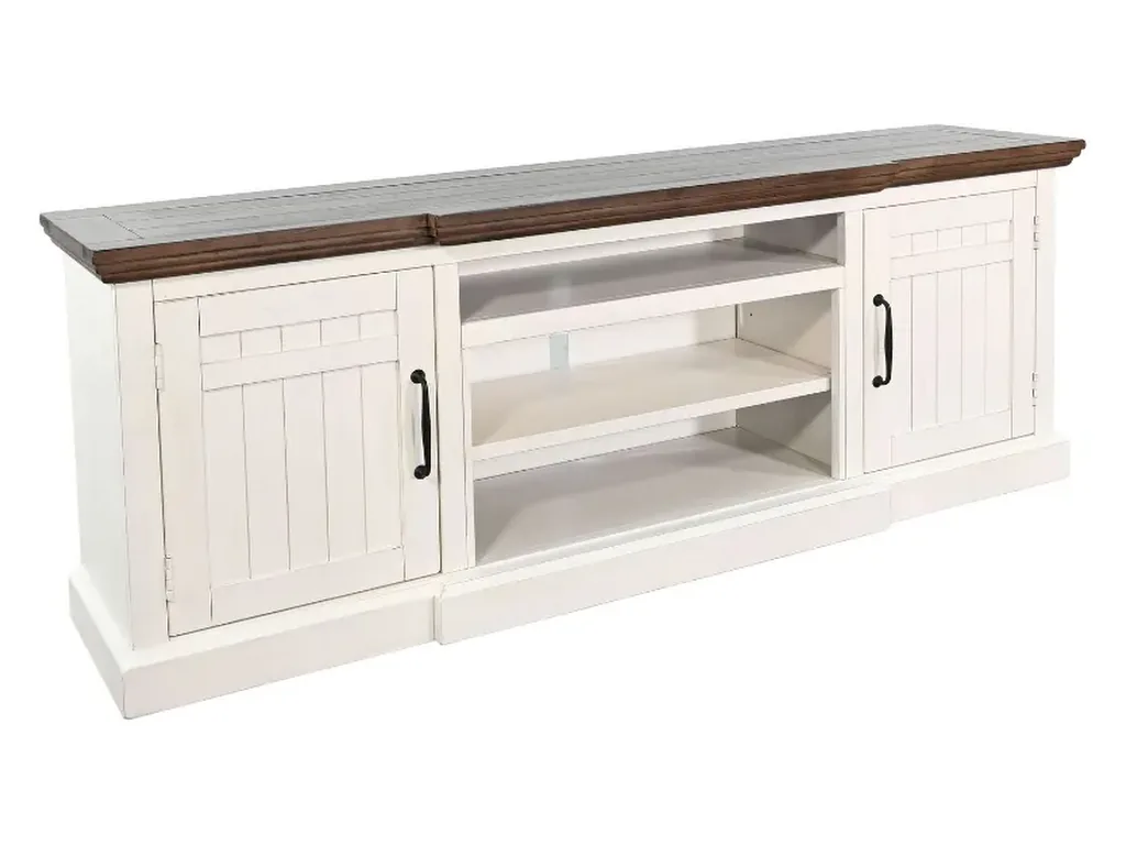TV Console With 28" Fireplace Insert Option(2001) - Alternative View
