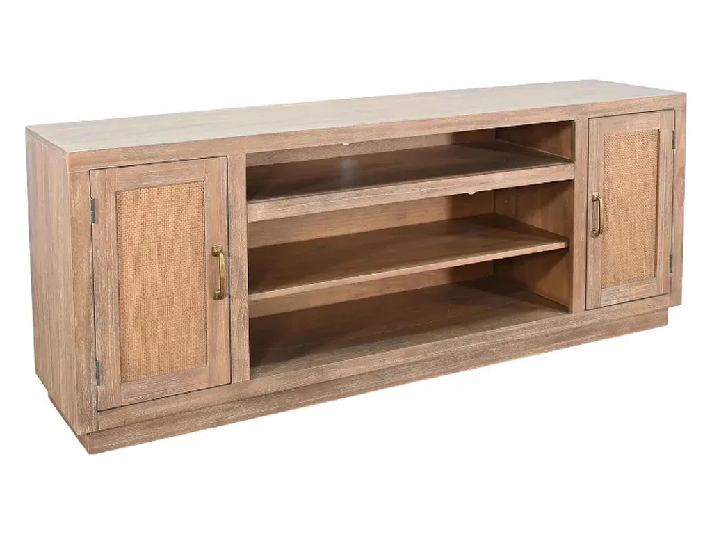 Media Console With 42" Fireplace Option(3658)