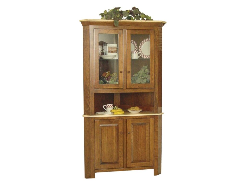 Brookline Corner Hutch