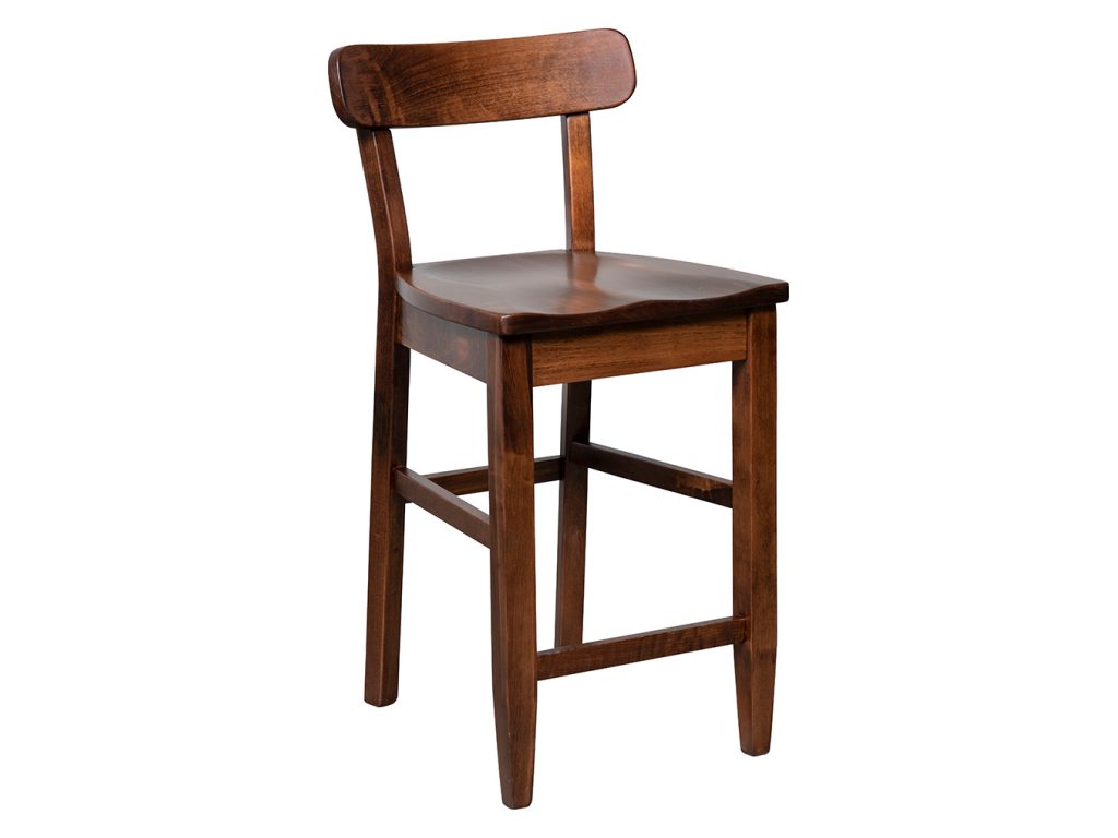 Amish Furniture of NE Advance 24″ Stationary Bar Stool