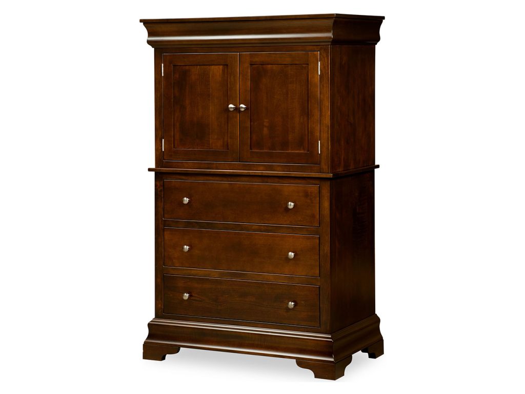 Amish Furniture of NE Palm Valley Short Armoire Armoire Cabinet
