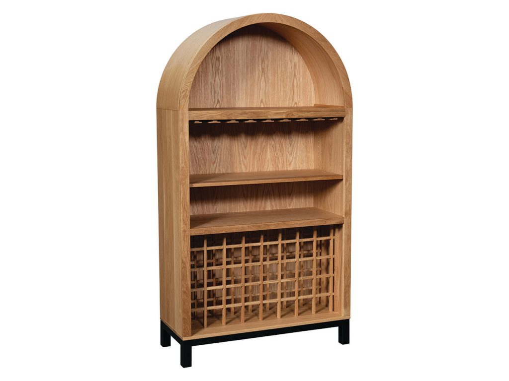 Amish Furniture of NE Bentley Display Cabinet – 78″H