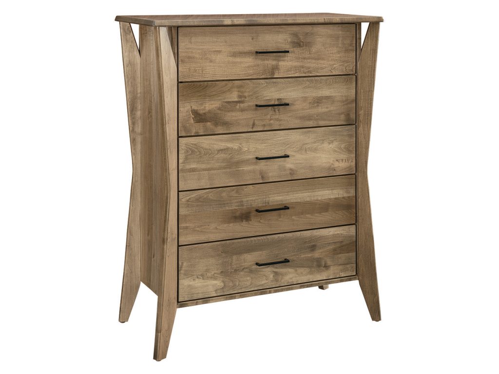 Amish Furniture of NE West Newton 5 Drawer Chest