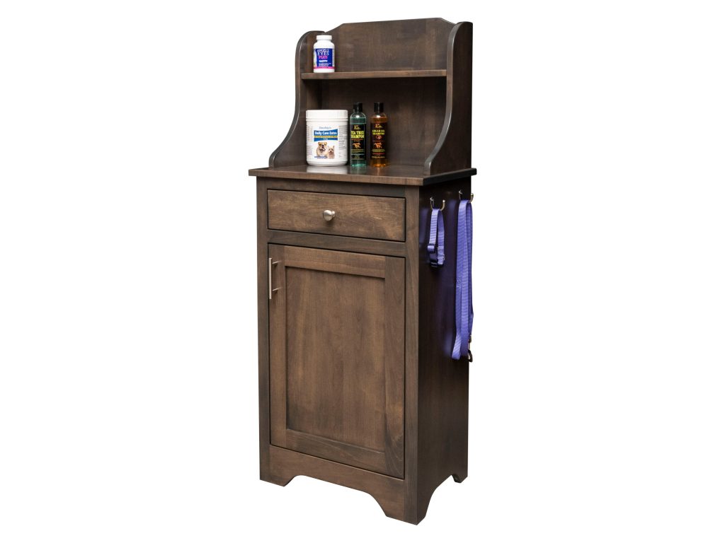 Multi-Purpose Pet Cabinet with Door & Shelf Decorative Object