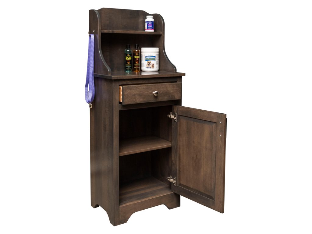Multi-Purpose Pet Cabinet with Door & Shelf Decorative Object, alternate view