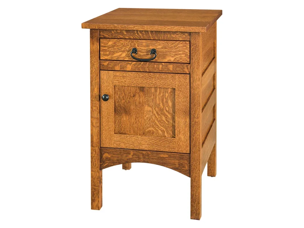 Granny Mission 1 Door 1 Drawer Nightstand