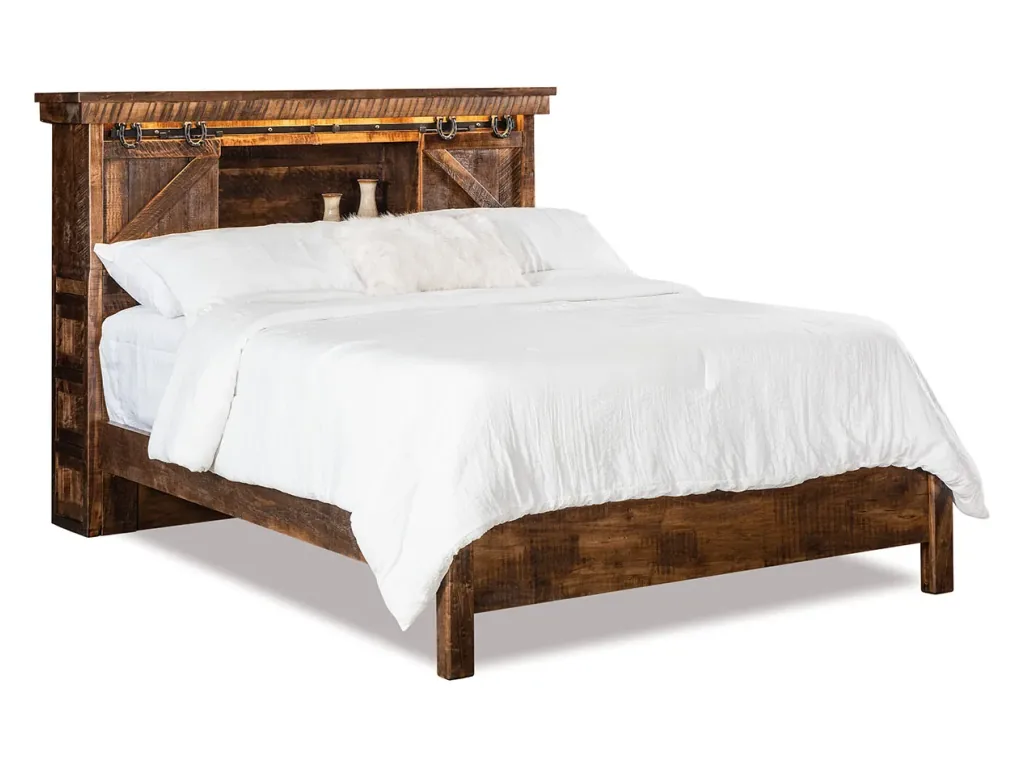 Bookcase Headboard, alternate view
