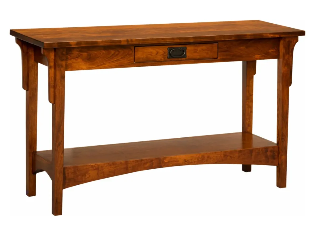 Amish Furniture of NE Arts & Crafts Sofa Table