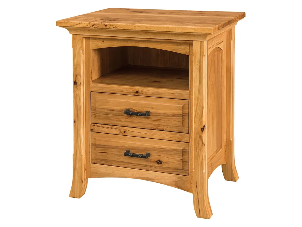 Amish Furniture of NE Homestead 2 Drawer Nightstand