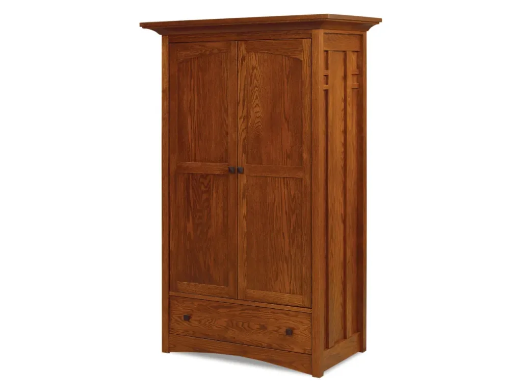 Amish Furniture of NE Kascade Wardrobe Armoire