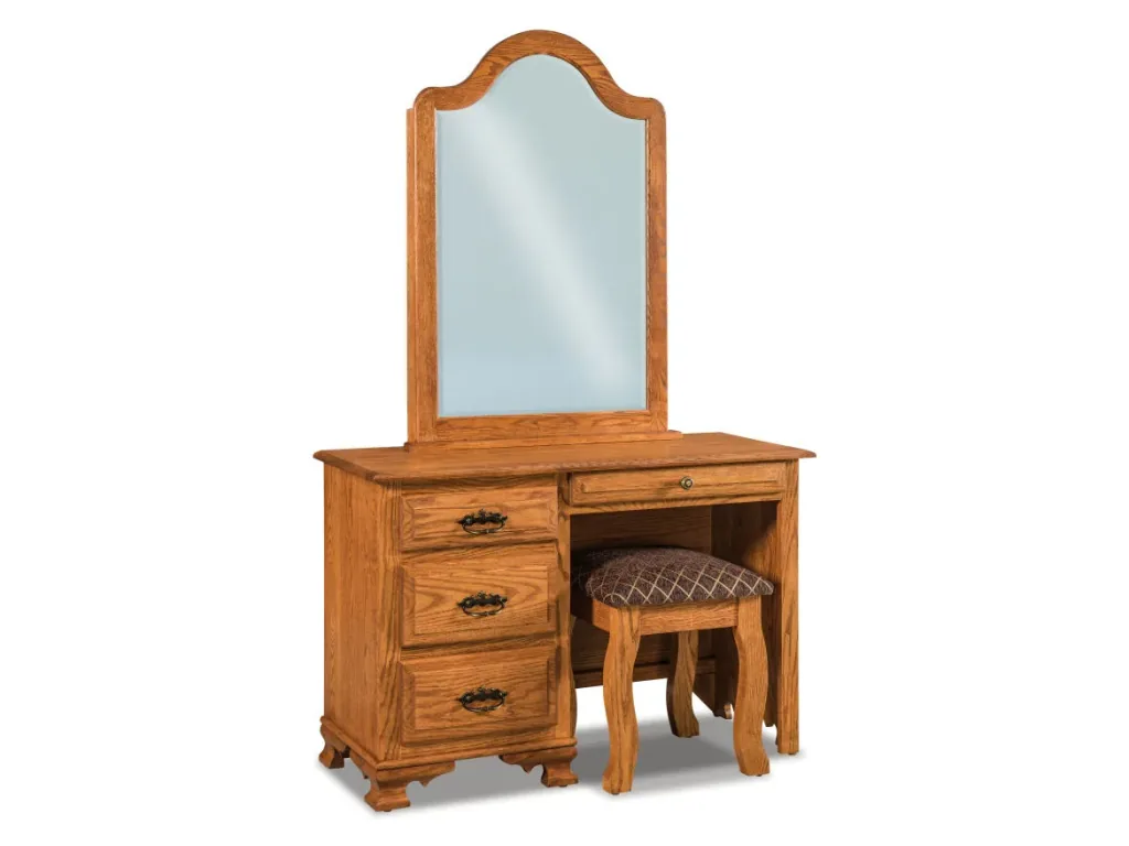Amish Furniture of NE Heritage Vanity Dresser Mirror