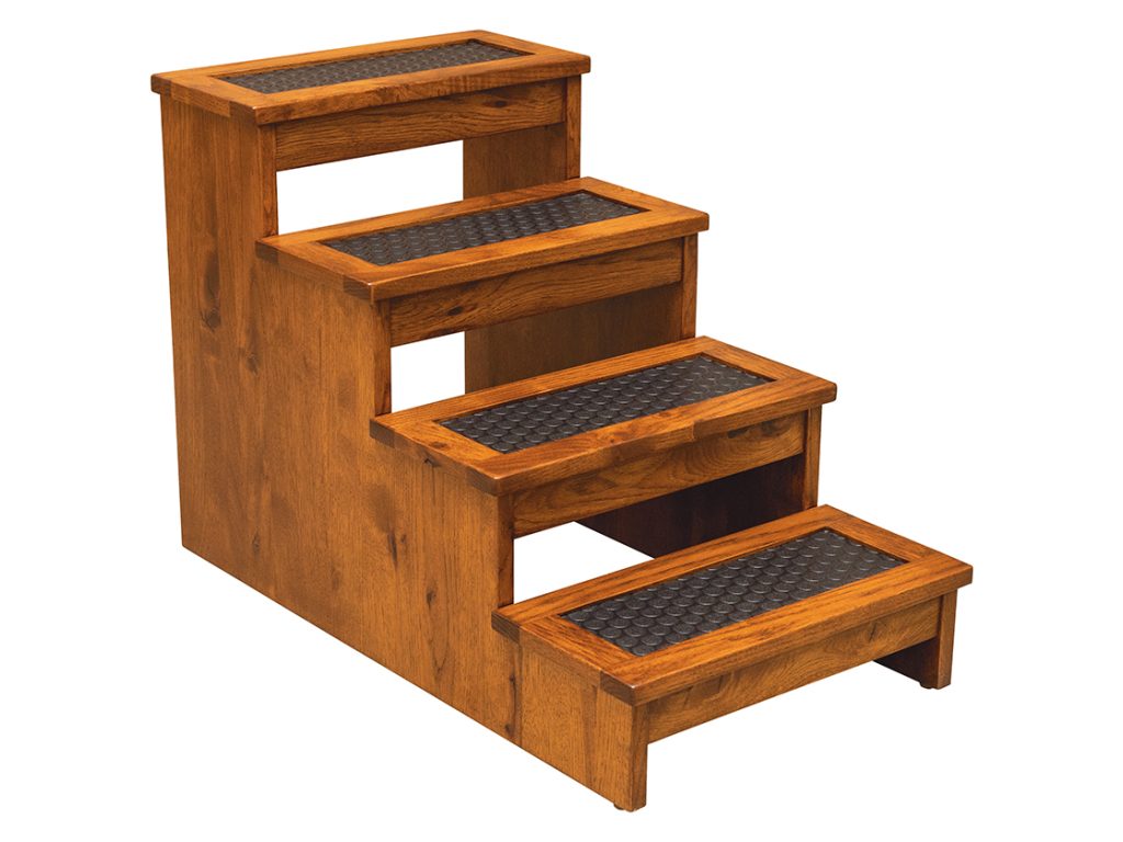 Pet 4 Step with 5″ Risers for Small Dogs Decorative Object