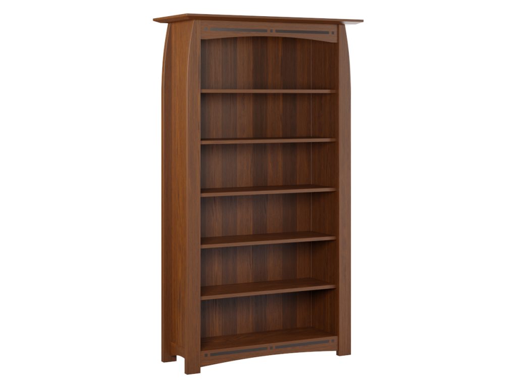 Boulder Creek Bookcase – 72″H Etagere