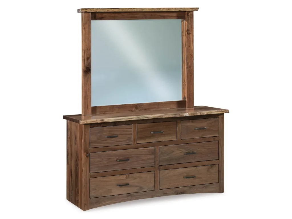 Live Wood 7 Drawer Dresser