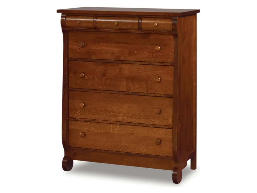 Old Classic Sleigh 7 Drawer Chest
