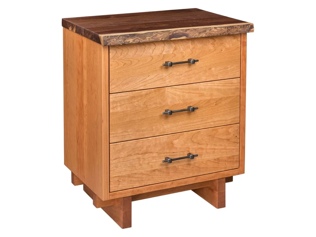 West Canyon 3 Drawer Night Stand Drawer Nightstand