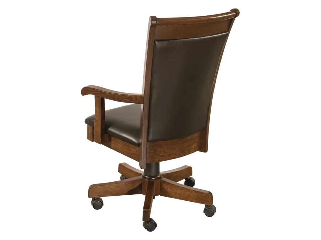 Amish Furniture of NE Acadia Desk Side Chair, alternate view