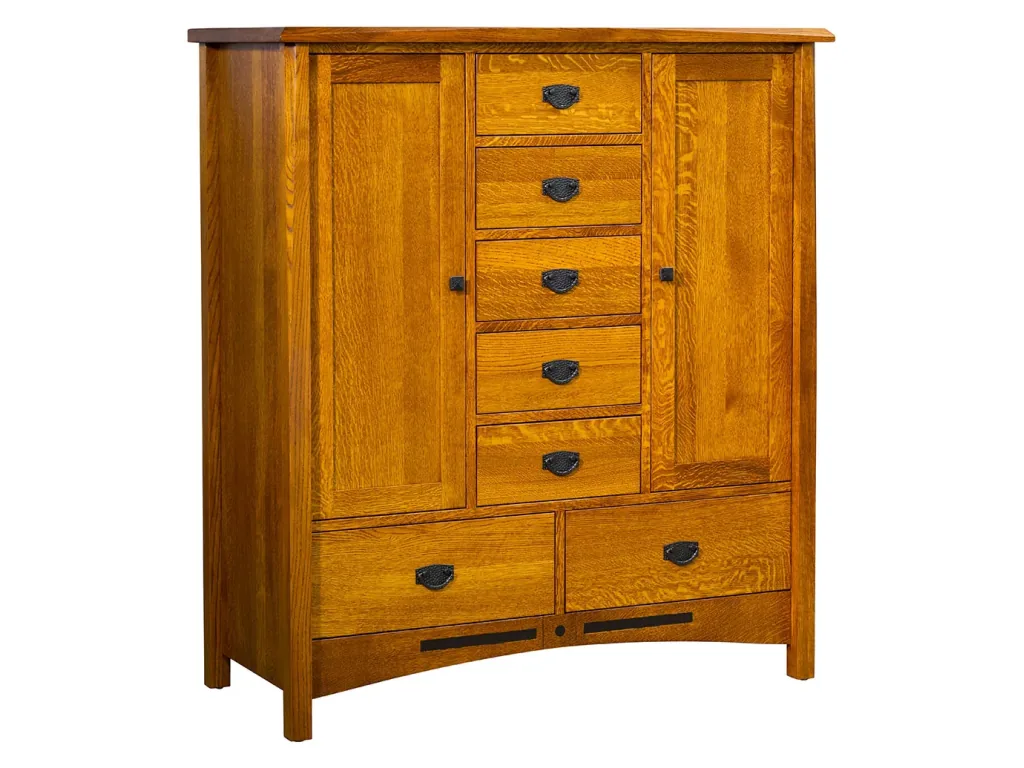 Amish Furniture of NE Bel Aire His & Hers Chest