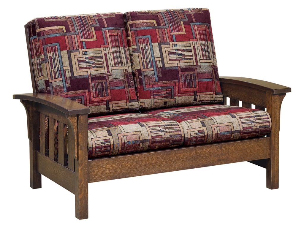 Amish Furniture of NE Bow Arm Love Seat