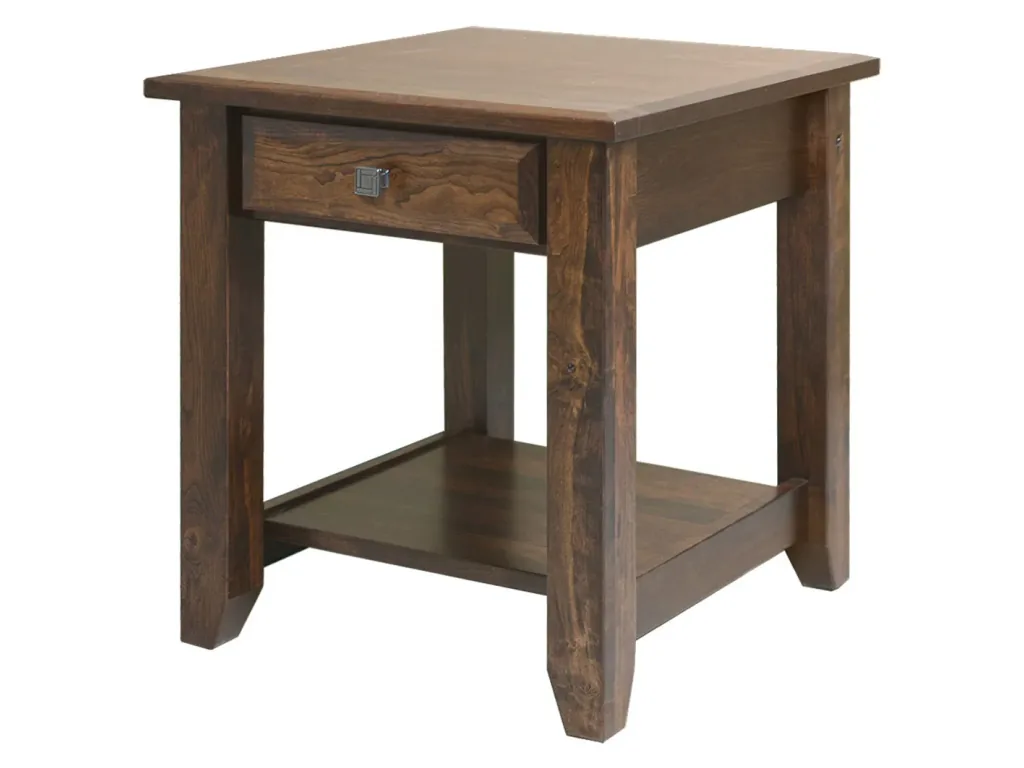 Amish Furniture of NE Ashton End Table – 22″W