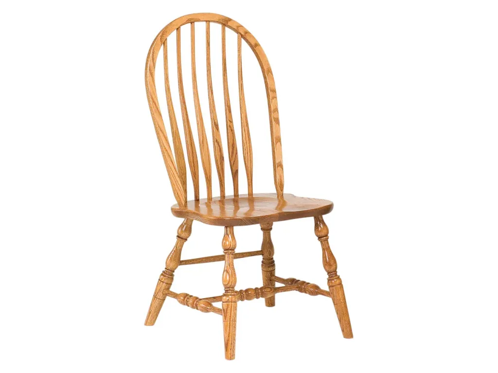 Amish Furniture of NE Bent Feather Bow Arm Chair