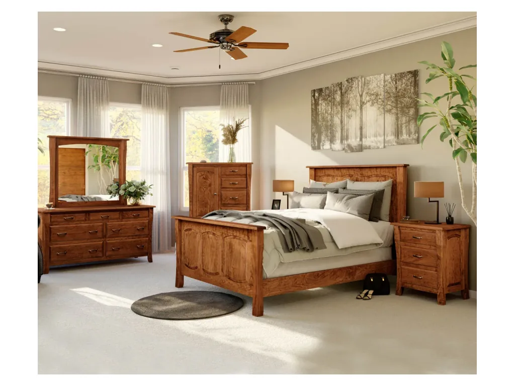 Amish Furniture of NE Berkley Wall Mirror, alternate view