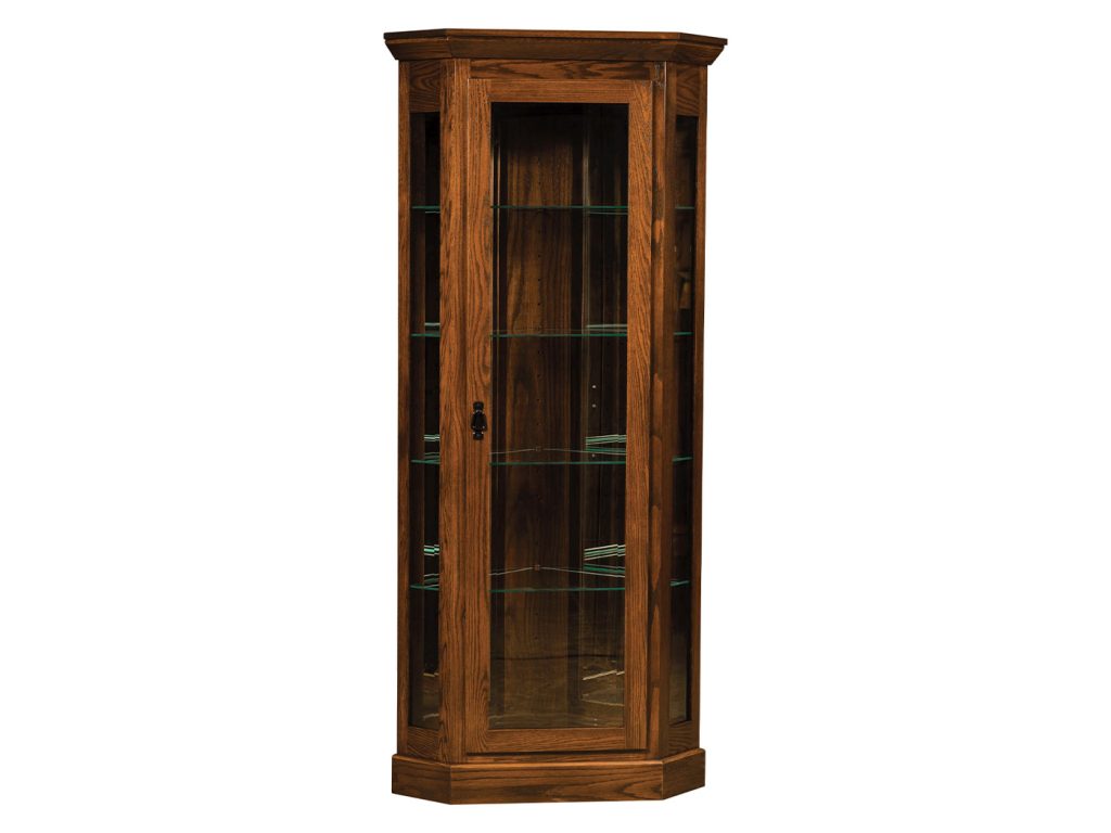 Amish Furniture of NE Corner Curio Cabinet China Cabinet