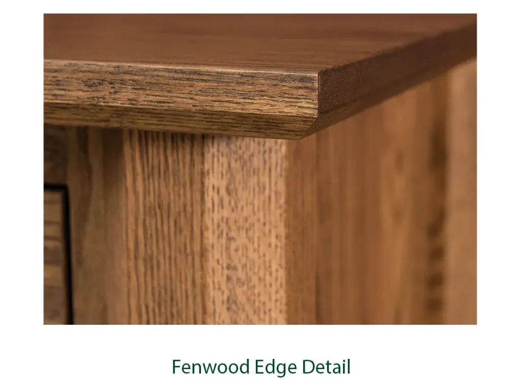 Amish Furniture of NE Fenwood Nightstand Bedside Table, alternate view