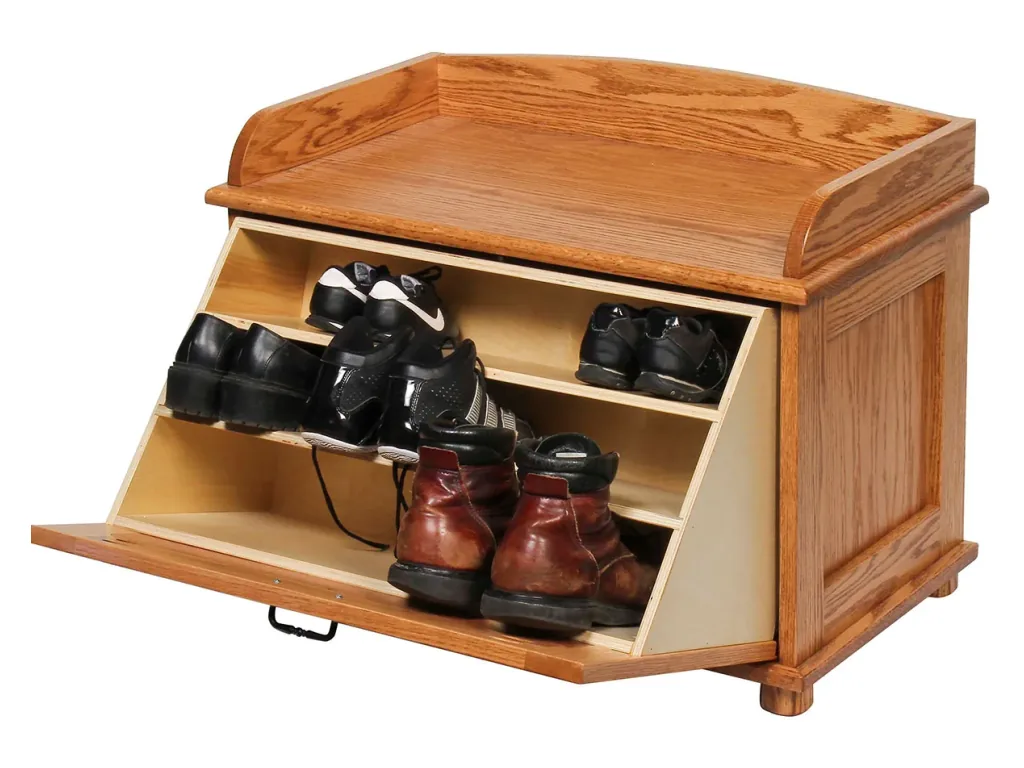 Chest with Shoe Storage, alternate view
