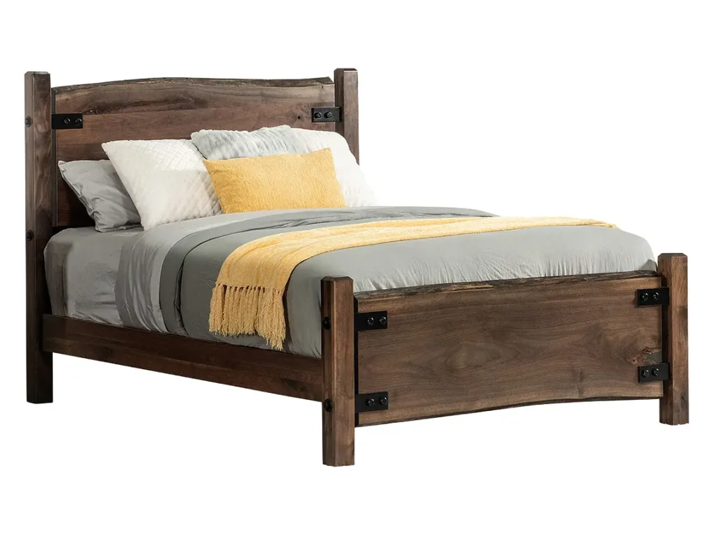 Live Wood Bed Panel/Wall Bed, alternate view