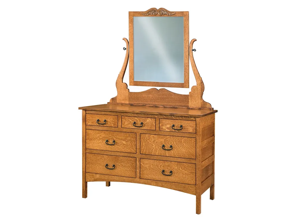 Granny Mission 7 Drawer Mule Dresser