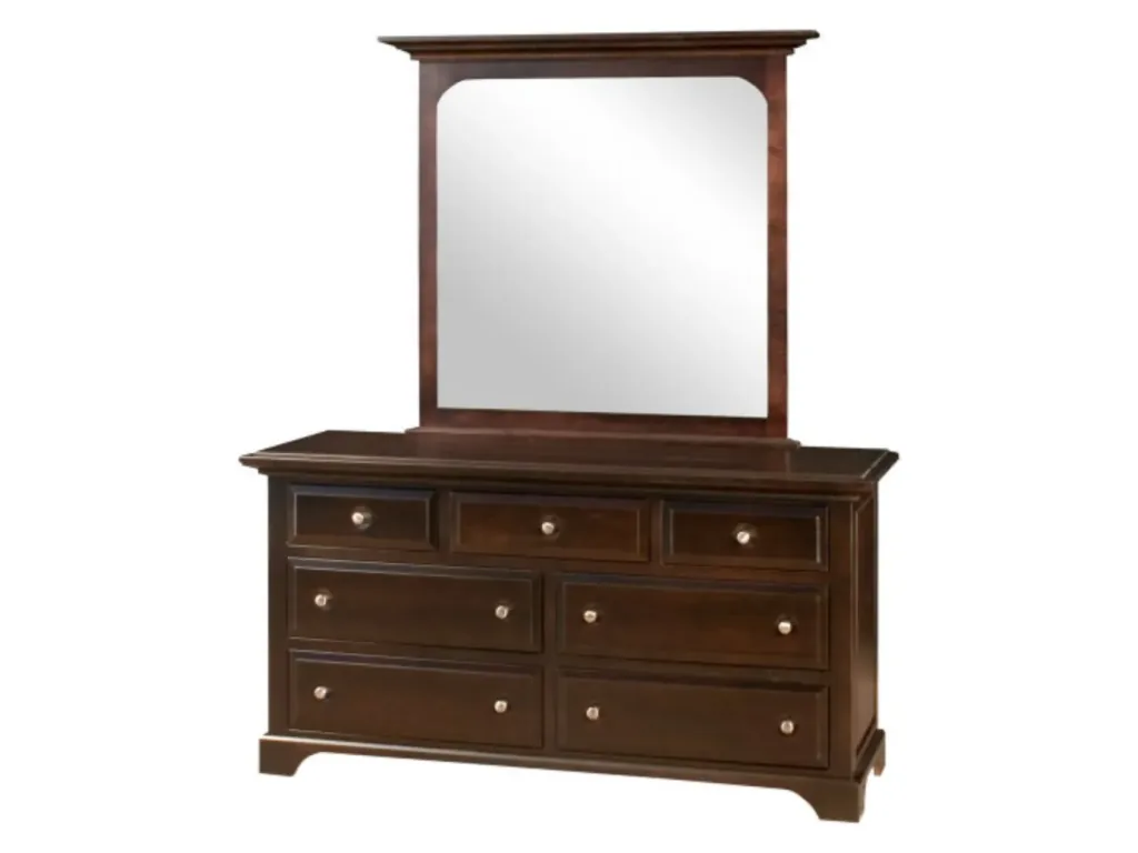 Escalade 7 Drawer Dresser Mirror